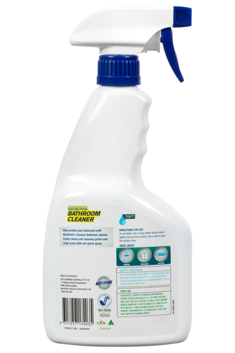 Northfork General Bathroom Cleaner, 750ml, Pack of 12 AO632080400