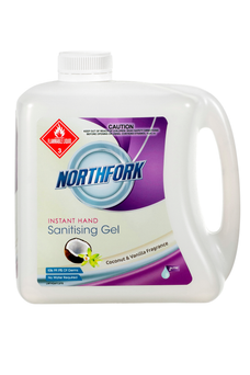 Northfork Hand Sanitiser Gel, Fig & Coconut, 2 Litres, Pack of 3 AO635093847