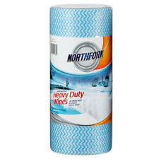 Northfork Heavy Duty Antibacterial Wipes 30cm x 50cm x 90 Sheets - Blue AO631253641
