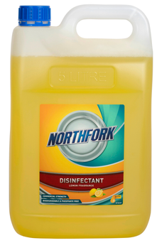 Northfork Lemon Disinfectant 5 Litres x 3's pack AO632010701