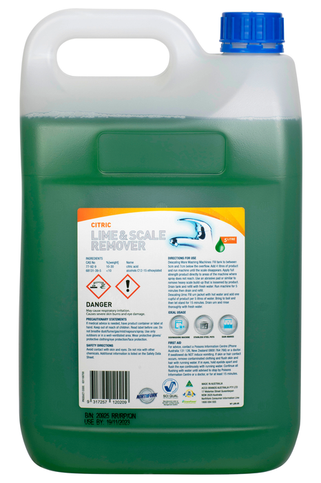 Northfork Lime And Scale Remover, 5 Litres, Pack of 3 AO631100700