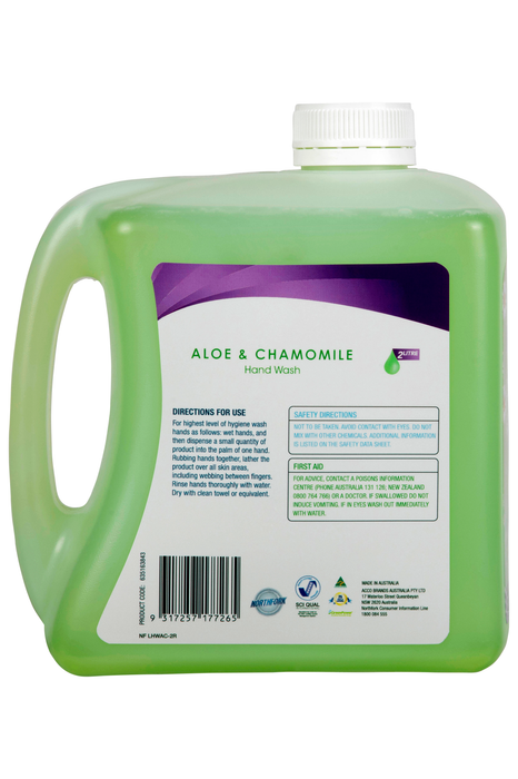 Northfork Liquid Hand Wash, Aloe & Chamomile, 2 Litres, Pack of 3 AO635163843