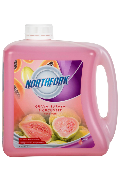 Northfork Liquid Hand Wash Guava Papaya And Cucumber 2 Litres x 3's pack AO635163844