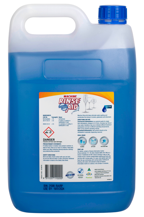 Northfork Machine Rinse Aid, 5 Litres, Pack of 3 AO631060700