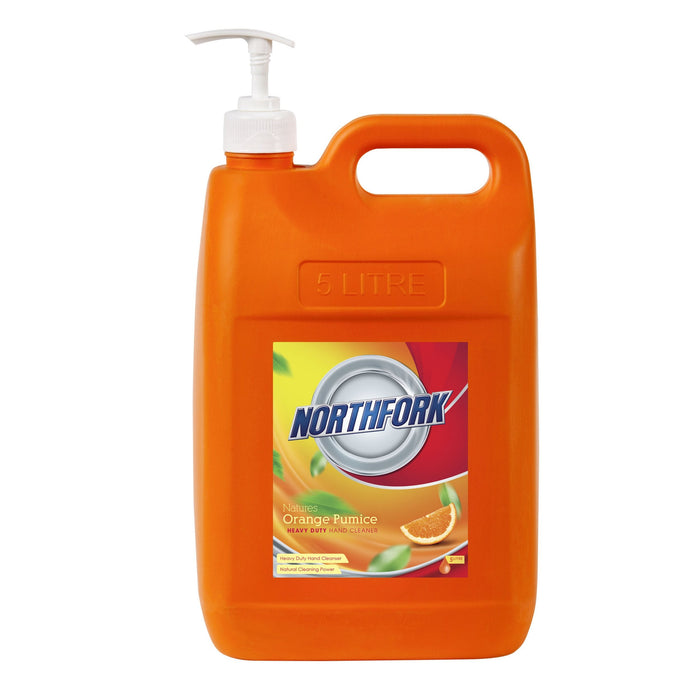 Northfork Natures Orange Pumice Hand Cleaner 5 Litres x 3's pack AO637130700