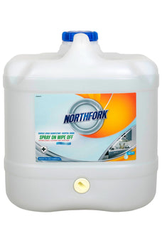 Northfork Spray-on Wipe-off Hospital Grade Surface Cleaner, 15 Litres AO631070800