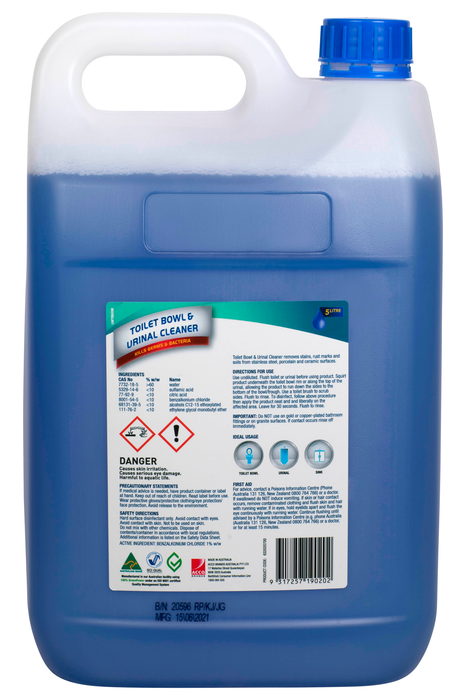 Northfork Toilet Bowl & Urinal Cleaner 5 Litres x 3's pack AO632020700