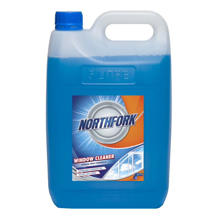 Northfork Window And Glass Cleaner 5 Litres x 3's pack AO634010700
