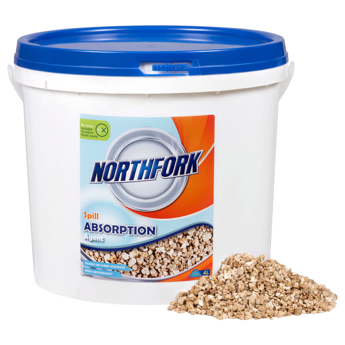 Northfork Spill Absorption Agent, 4 Litres