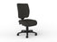 Nova Luxe 3 Lever Splice Fabric Task Chair (Choice of Colours) Black KG_EDGE3_LUXE_SPBK