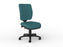 Nova Luxe 3 Lever Splice Fabric Task Chair (Choice of Colours) Blue KG_EDGE3_LUXE_SPBL