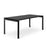 Novah Meeting Table 1600mm x 800mm - Black frame / Black Woodgrain Top MG_NOVMTG_B_168B