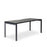 Novah Straight Desk 1800mm x 700mm - Black frame / Black Woodgrain top MG_NOVDSK_B_187B