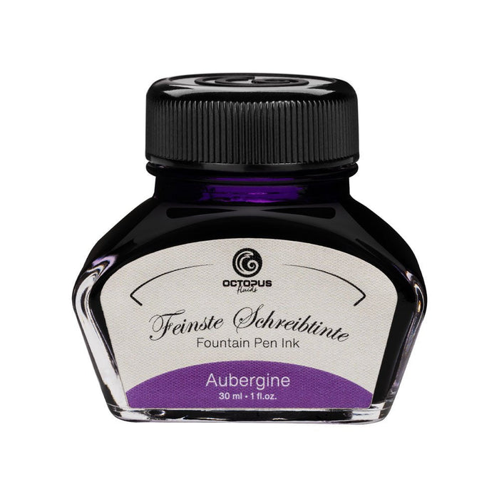 Octopus Fluids Fountain Pen Ink Aubergine 30ml CXOCTOFP44