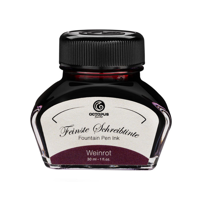 Octopus Fluids Fountain Pen Ink Wine Red (Winerot) 30ml CXOCTOFP08