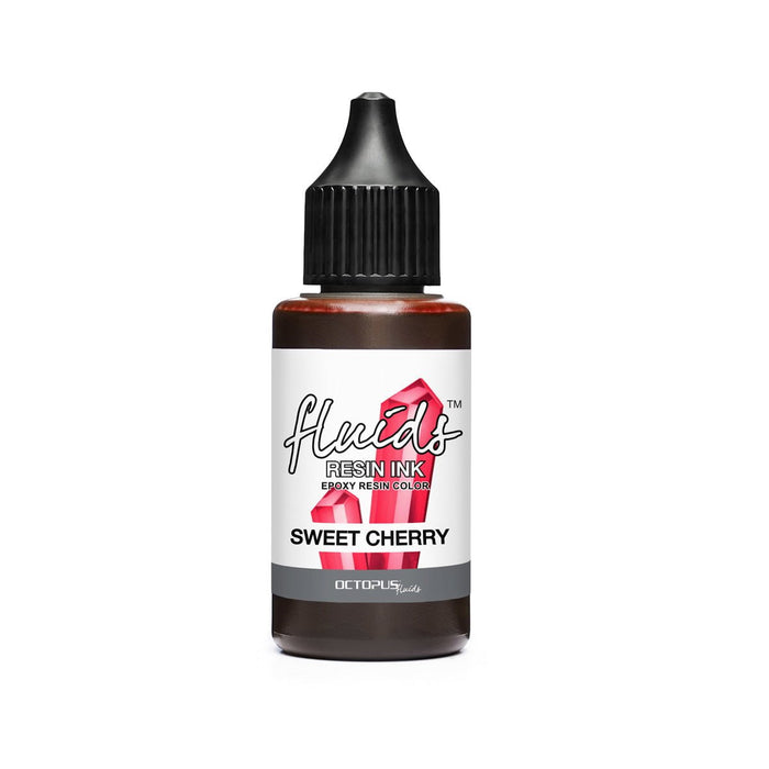 Octopus Fluids Resin Ink Sweet Cherry Red 30ml CXOCTORIRT075