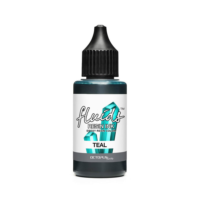 Octopus Fluids Resin Ink Teal Turquoise 30ml CXOCTORITQ050