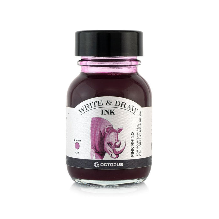 Octopus Fluids Write and Draw Ink 481 Pink Rhino 50ml CXOCTOWD481