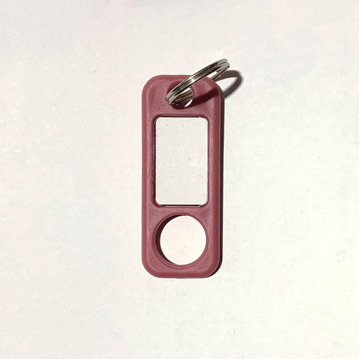Office Mate Rectangular Key Tag CBK32N/64N Red CXKTNR