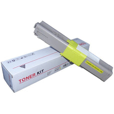 Oki C301 Original Yellow Toner DSO301Y