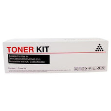 Oki C810 / C830 Compatible Black Toner FPIOC810B