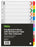 Okin A4 Cardboard Indices with Reinforced Tabs Jan-Dec - Coloured FPIF633