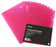 Okin A4 Pink L Shaped Pockets 12's pack FPH101471