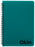 Okin A5 Polypropylene Cover Spiral Bound Notebook 200 pages x 3's pack FPISNBPP001