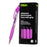 Okin Ballpoint Retractable Pen with Grip Purple FPIBPRGPUR
