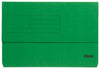 Okin Foolscap Document Wallet Green FPIF442