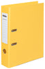 Okin Foolscap Lever Arch File Linen Yellow FPIF224