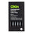 Okin Permanent Marker with Grip, 1.0mm Fine Bullet Tip, Black, Pack of 12 FPIPMGFBLK