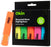 Okin Recycled Chisel Tip Neon Highlighter, 4+1 Bonus Pack FPIHLRASSTNB