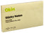Okin Sticky Notes Yellow 75mm x 125mm x 12's pack FPISAN05Y