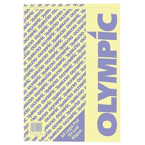 Olympic A4 Legal Yellow Pad 50 Leaf CX120660