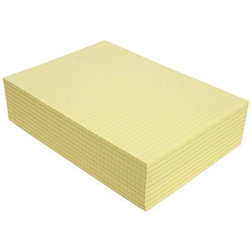 Olympic A4 Yellow Topless Pad 100 Leaf CX120663