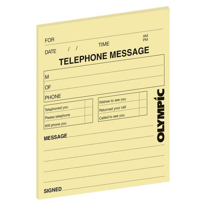 Olympic Telephone Message Pad CX120511