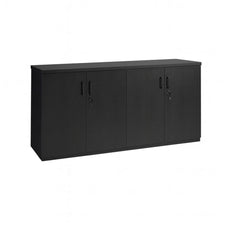 Onyx 1800mm Storage Credenza, Black Woodgrain MG_ONYXCRD18