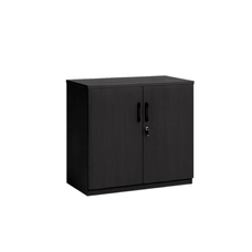 Onyx 900mm Storage Cupboard, Black Woodgrain MG_ONYXCUP