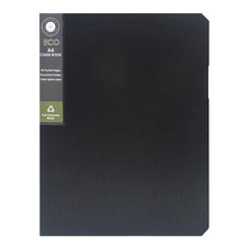 OSC A4 Eco Display Book 20 Pocket, Black Cover FPRECA4-20BK