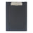 OSC A5 PVC Clipboard with Flap, Black FPCB5DBK