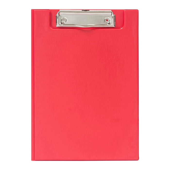 OSC A5 PVC Clipboard with Flap, Red FPCB5DRD