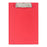 OSC A5 PVC Clipboard with Flap, Red FPCB5DRD