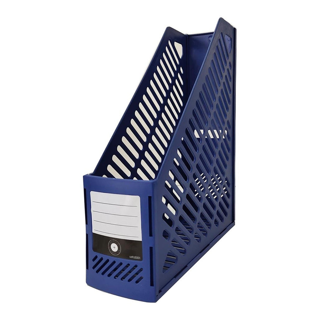 OSC Folding Magazine File Blue, 90mm x 310mm x 260mm | Archive ...