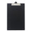 OSC Foolscap PVC Clipboard, Black FPCB5SBK