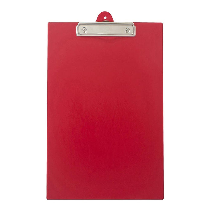 OSC Foolscap PVC Clipboard, Red FPCB5SRD