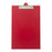 OSC Foolscap PVC Clipboard, Red FPCB5SRD