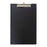 OSC Foolscap PVC Clipboard with Flap, Black FPCB6DBK