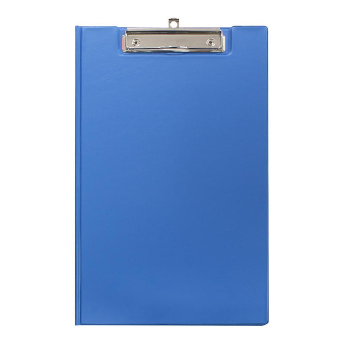 OSC Foolscap PVC Clipboard with Flap, Blue FPCB6DBE