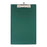 OSC Foolscap PVC Clipboard with Flap, Green FPCB6DGN